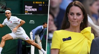 Královská charita! Vévodkyně Kate (40) si to na kurtu rozdá s hvězdným Federerem (41)
