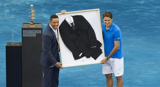 VIDEO: Roger In Black. Federer dostal oblek od Willa Smithe