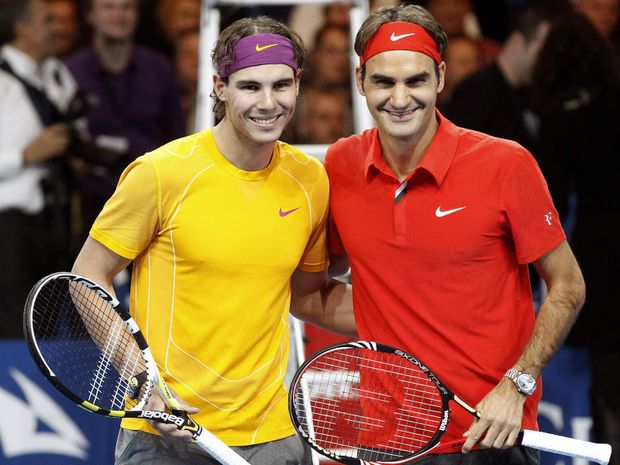V exhibici, jejíž výtěžek putoval na podporu Afriky, Federer porazil Nadala V exhibici, jejíž výtěžek putoval na podporu Afriky, Federer porazil Nadala