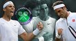 Rafael Nadal a Roger Federer se po 11 letech utkají ve Wimbledonu