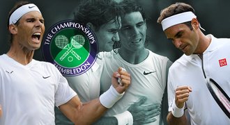 Řežba Federer x Nadal na trávě po 11 letech. Stále spolu, stále silní!