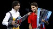 Finalisté Turnaje mistrů: Rafael Nadal, Roger Federer