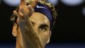 Federer na podání