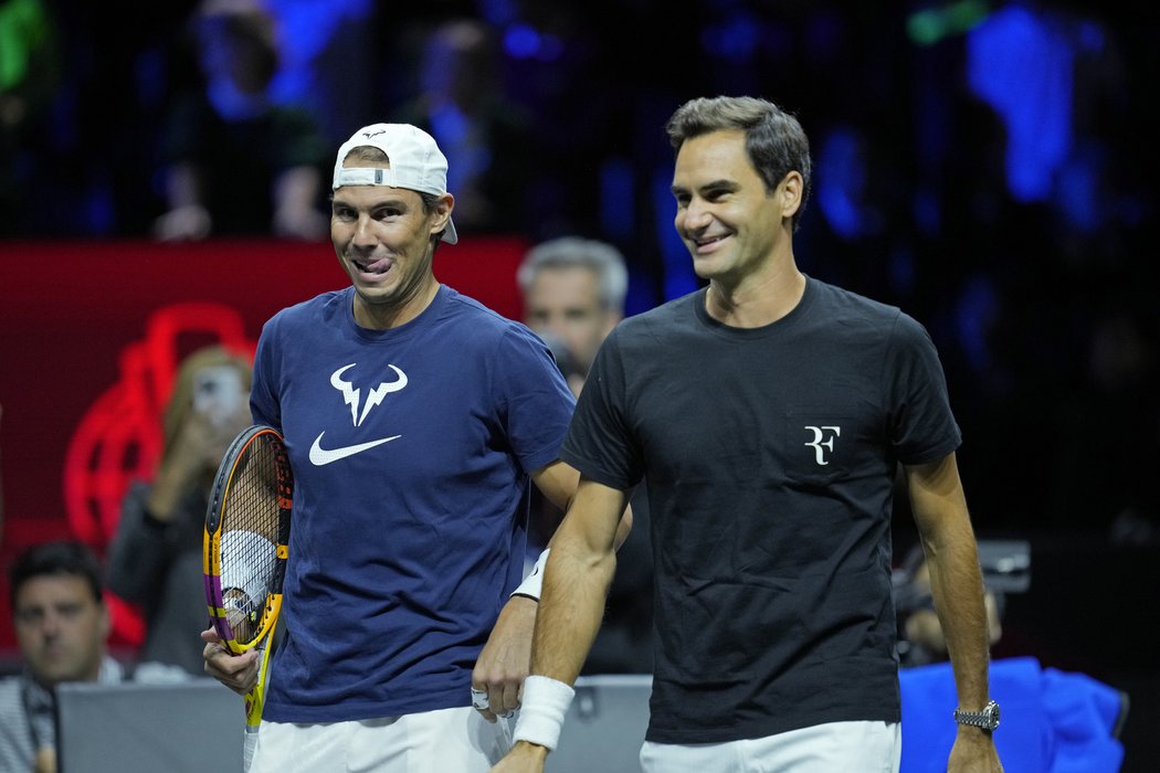 Roger Federer se rozloučí s kariérou po boku Rafaela Nadala