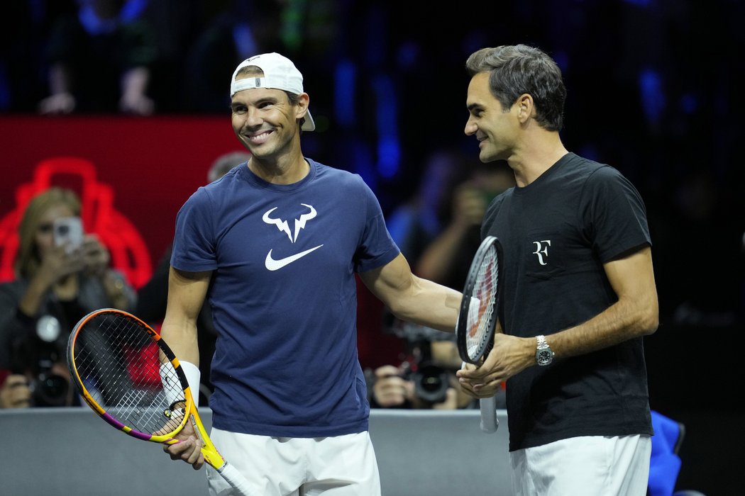 Roger Federer se rozloučí s kariérou po boku Rafaela Nadala