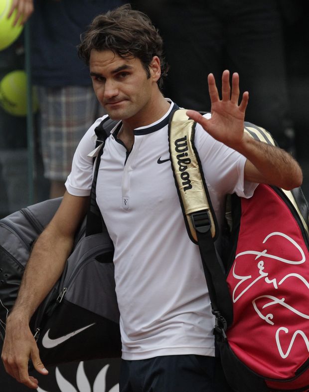 Roger Federer v Římě skončil už ve druhém kole Roger Federer v Římě skončil už ve druhém kole