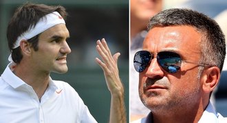 Svatý Federer? Jen když vyhrává, mého syna urazil, zuří otec Djokoviče