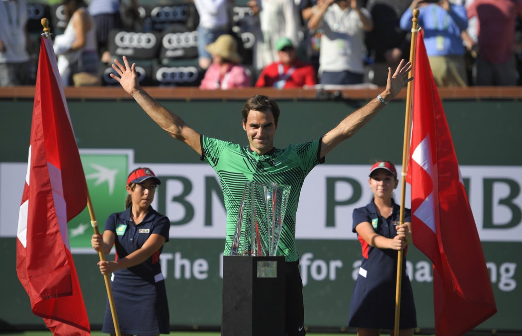 Roger Federer se dočkal dalšího slavného vítězství