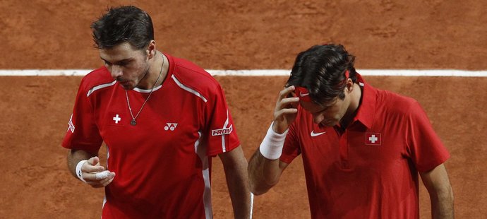 Federer s Wawrinkou na soupeře nestačili