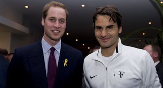 Princ William prosil Federera: Vyfotíme se spolu?