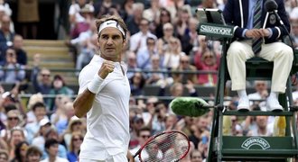 Federer, Murray i Djokovič. Favorité jsou v semifinále Wimbledonu