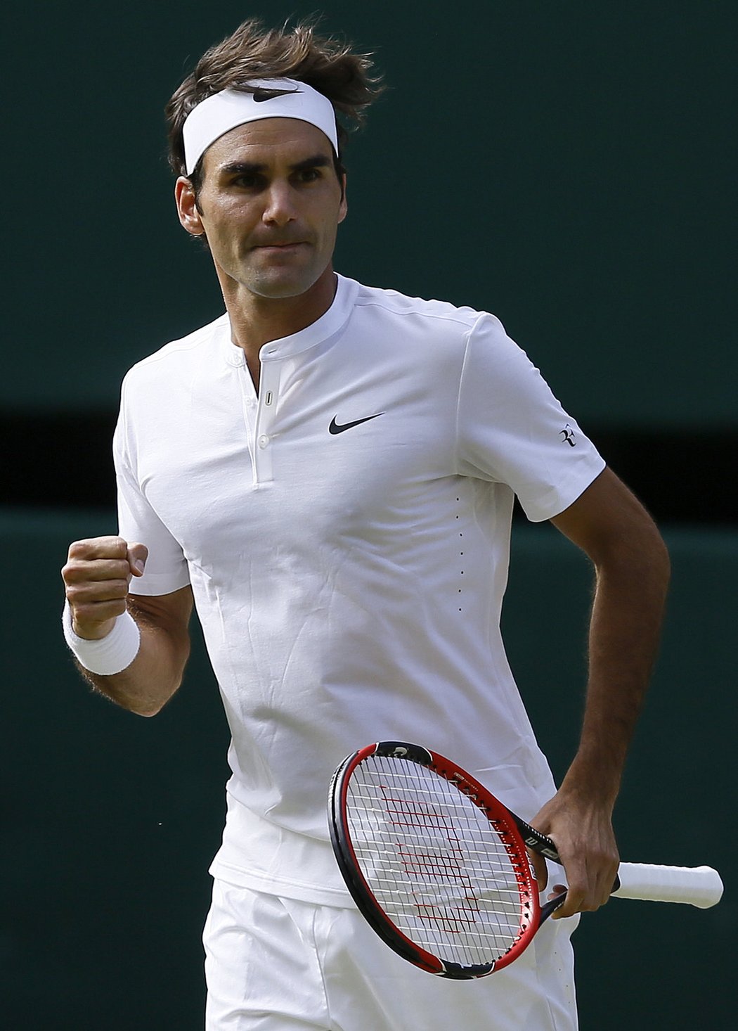 Federer odehrál v semifinále Wimbledonu fantastické utkání