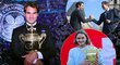 Federerův odkaz: Mr. Wimbledon, miliardář. A také díky z Česka