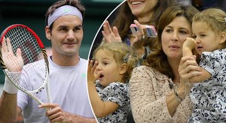 Čekáme miminko, holky budou velkými sestřičkami, září štěstím Federer