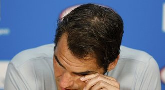 Od rána jsem tušil, že bude zle, říkal Federer se slzami v očích