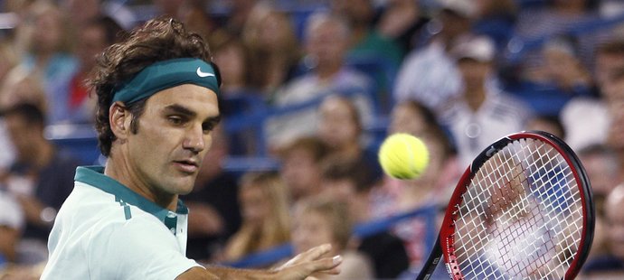 Roger Federer si zahraje o svůj šestý titul na turnaji v Cincinnati