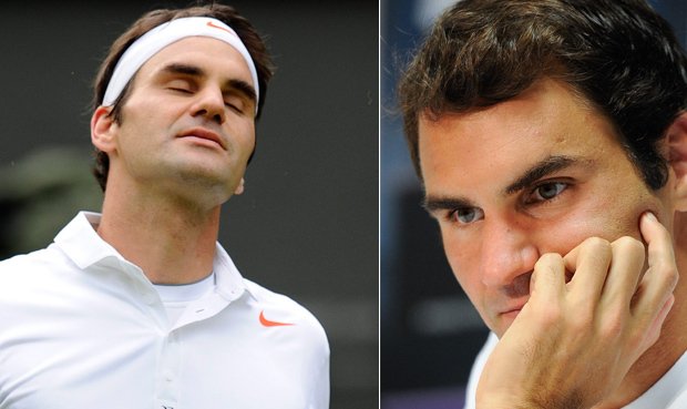 Roger Federer prochází krizí, prohrál dvakrát za sebou s hráčem mimo elitní stovku