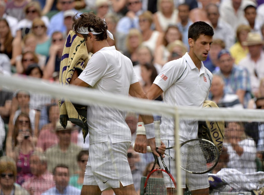 Feder a Djokovič, fináloví soupeři ve Wimbledonu