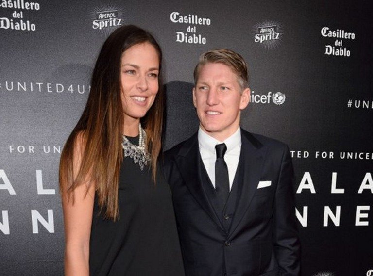 Ana Ivanovičová a Bastien Schweinsteiger