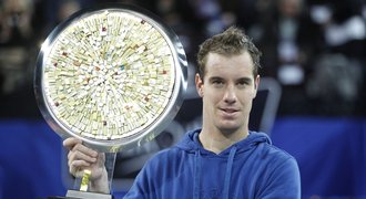 Bez Berdycha ovládl turnaj v Montpellieru Francouz Gasquet