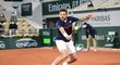 Stan Wawrinka během zápasu na French Open