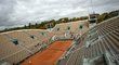 Areálem Roland Garros zazněla silná rána, tenisté se obávali výbuchu