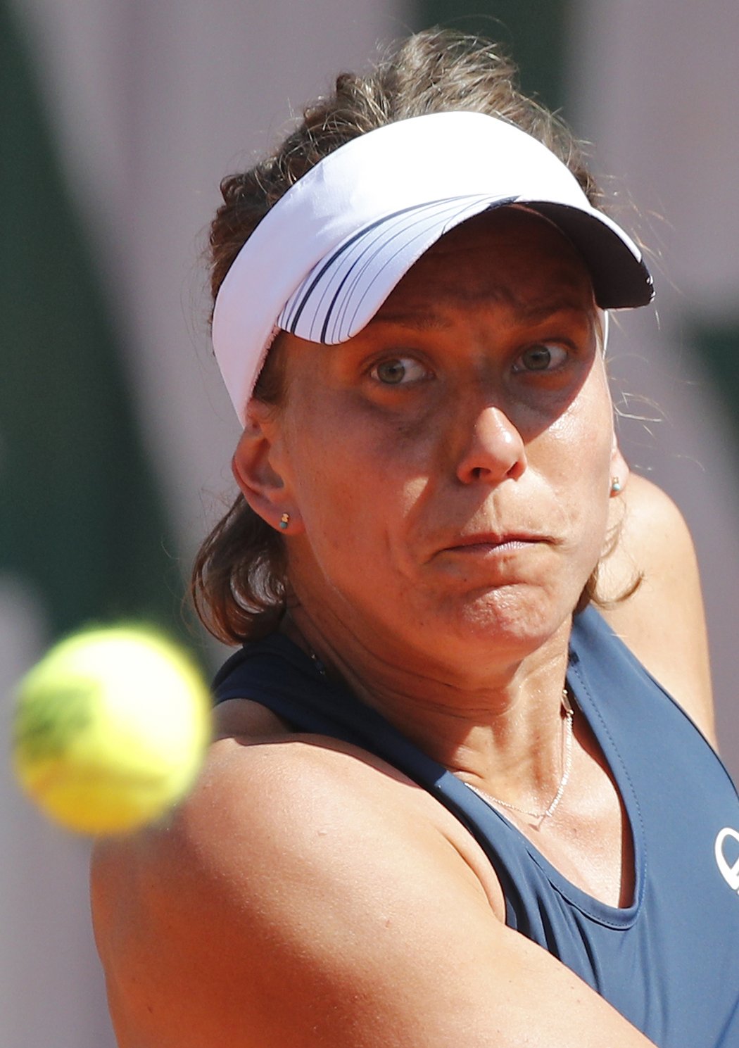 Barbora Strýcová v prvním kole French Open proti Japonce Naraové