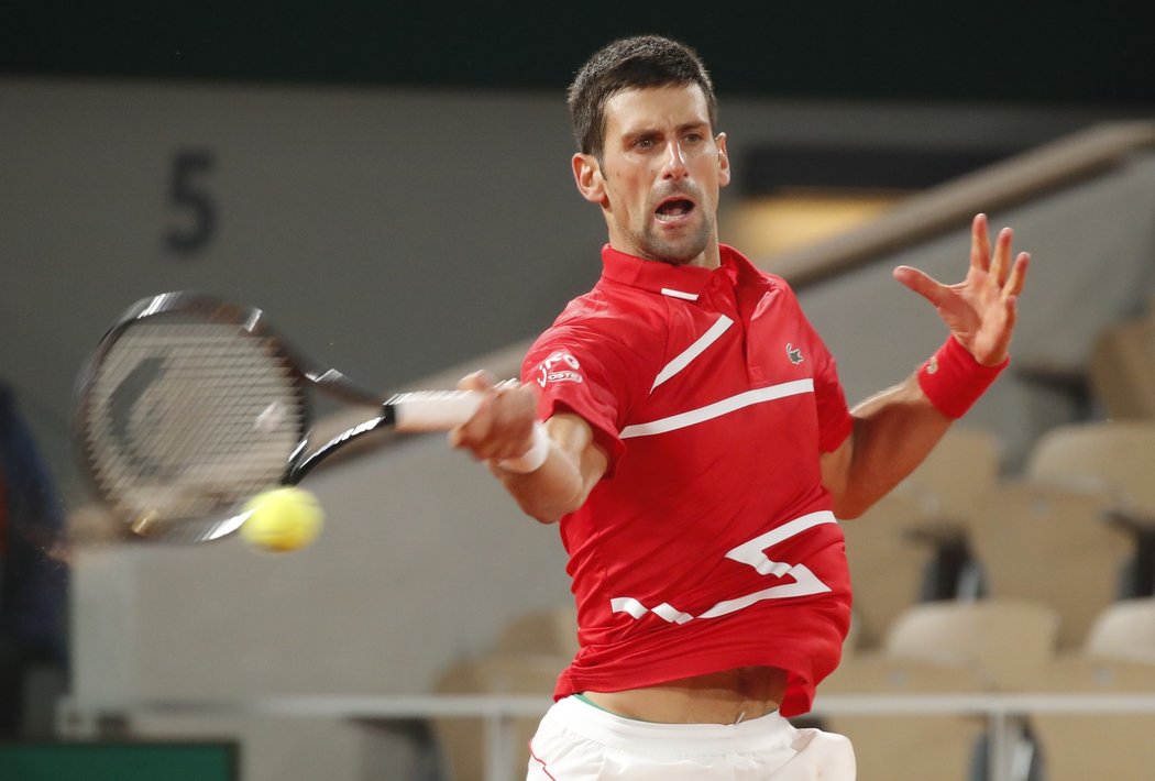 Novak Djokovič v semifinále Roland Garros