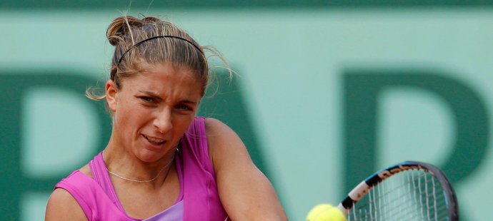 Italská tenistka Sara Erraniová se na French Open poprvé v kariéře probojovala do finále grandslamu