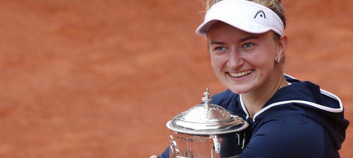 Barbora Krejčíková, senzační vítězka pařížského Roland Garros