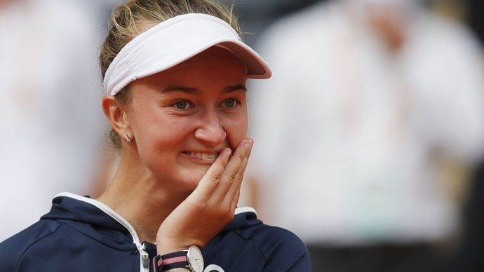 Vítězka French Open Barbora Krejčíková