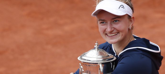 Barbora Krejčíková, senzační vítězka pařížského Roland Garros