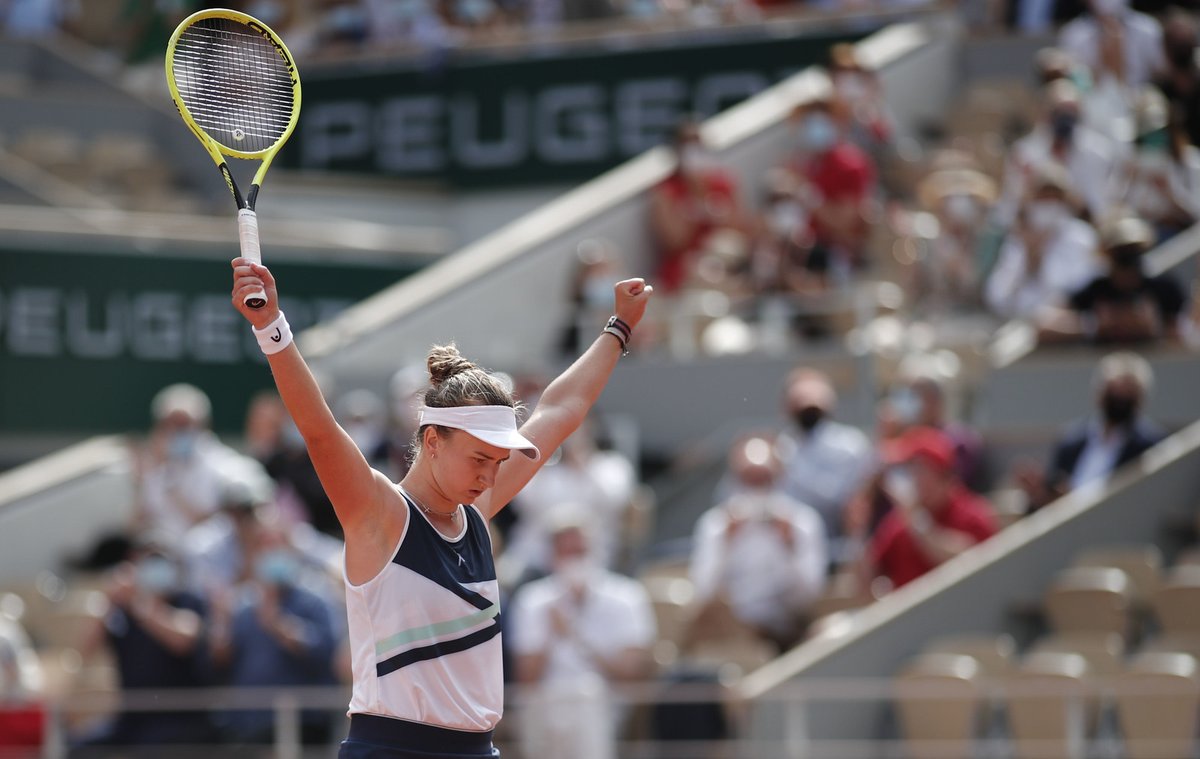 Barbora Krejčíková, vítězka French Open 2021