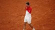 Novak Djokovič jakoby nevěřil výbuchu v první setu finále French Open proti Rafaelu Nadalovi