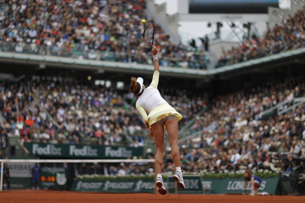 Garbine Muguruzaová se ve finále French Open utkala se Serenou Williamsovou.