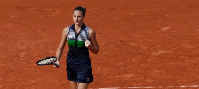 Karolína Plíšková jede. V Paříži postoupila poprvé do osmifinále.