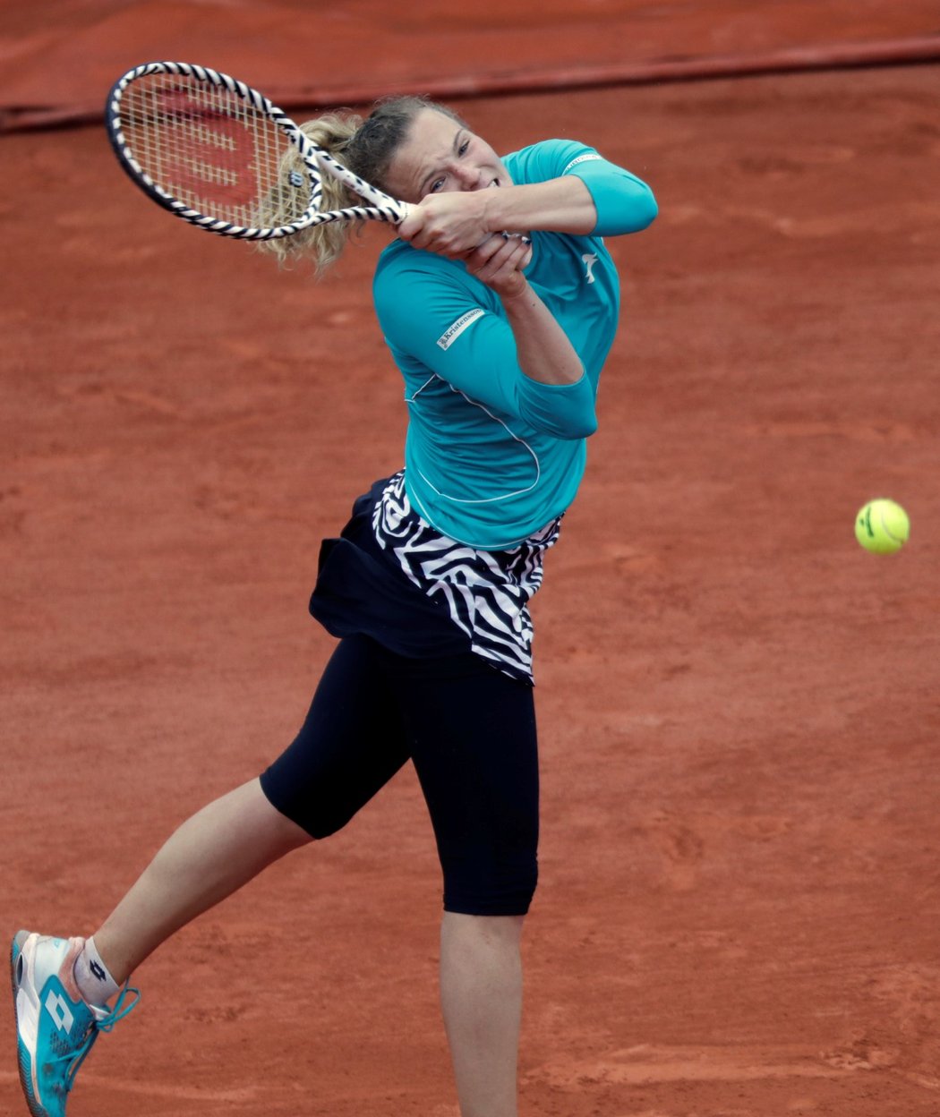 Kateřina Siniaková nestačila na Madison Keysovou a na French Open končí.