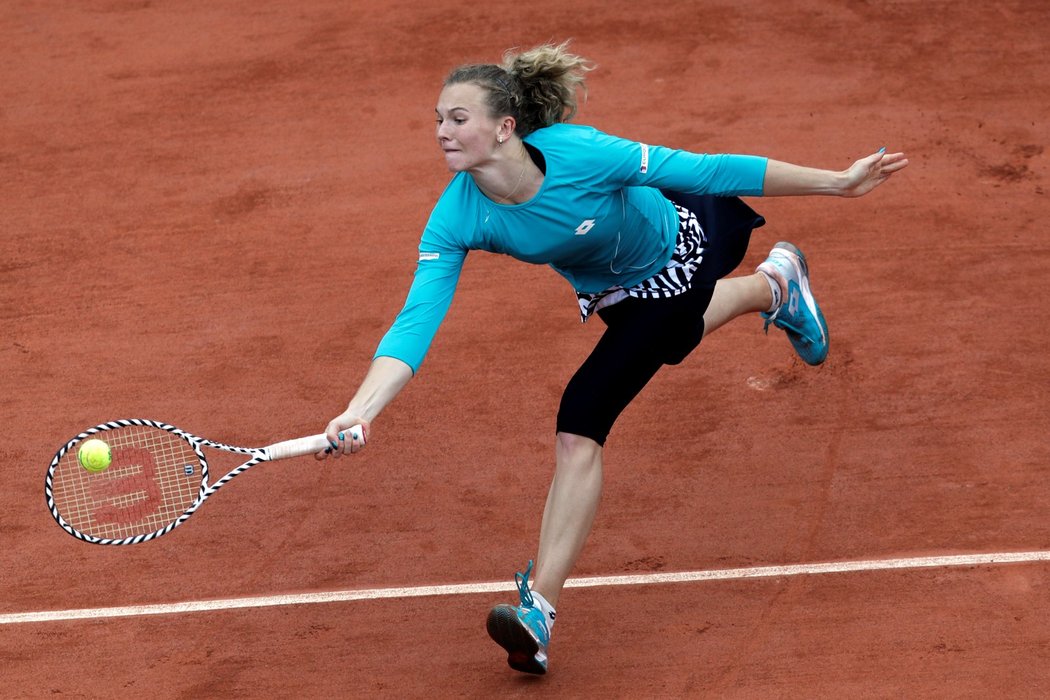 Kateřina Siniaková nestačila na Madison Keysovou a na French Open končí.