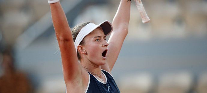 Česká tenistka Barbora Krejčíková si zahraje o celkový triumf na French Open