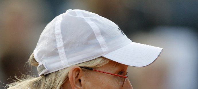 Martina Navrátilová turnaj legend na Roland Garros docela prožívala