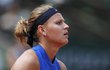 Zklamaná Lucie Šafářová po vyřazení z French Open