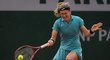 Marie Bouzková během kvalifikace na French Open