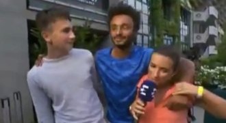 Tenista na French Open zkusil políbit reportérku: Jednu bych mu vrazila!