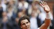 Rafael Nadal se na postup do druhého kola French Open proti Němci Brandfsovi nečekaně nadřel