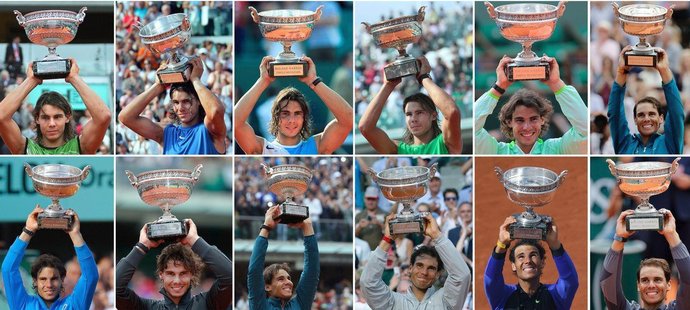 Rafael Nadal je král Paříže, Roland Garros ovládl hned dvanáctkrát