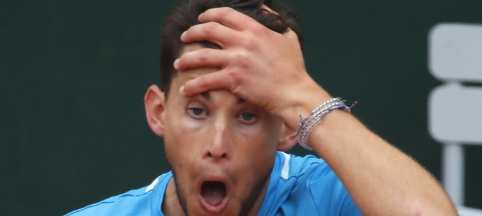 Rakušan Dominic Thiem dokázal uhrát ve třetím setu proti Rafaelu Nadalovi jedinou hru.