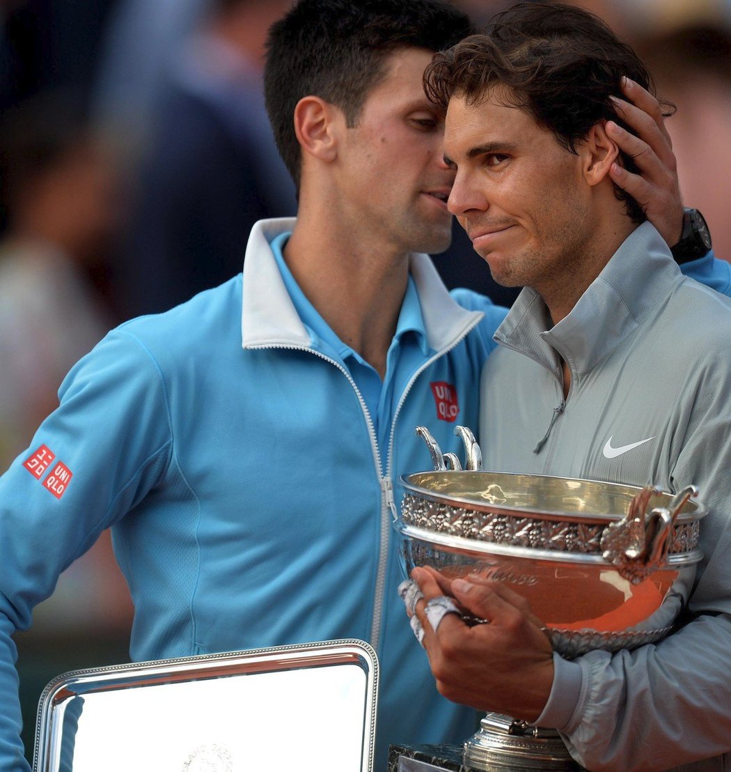 Rafael Nadal a Novak Djokovič se utkali ve finále v roce 2014 a 2012