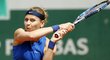 Česká tenistka Lucie Šafářová v utkání 2. kola French Open
