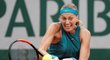 Petra Kvitová postoupila do dalšího kole French Open