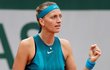 Petra Kvitová postoupila do dalšího kole French Open